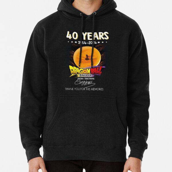 Akira Toriyama 40 Years Pullover Hoodie RB1203 product Offical akira toriyama Merch