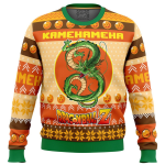 Dragon Ball Ugly Christmas Sweaters - Pineapple Love Kamehameha Dragon Ball Z