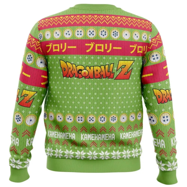 Dragon Ball Ugly Christmas Sweaters - TokooSama Christmas Broly Dragon Ball Z - Image 2