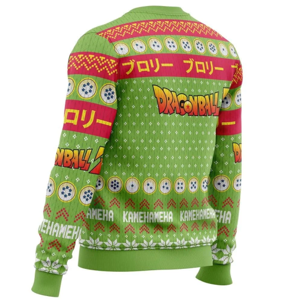 Dragon Ball Ugly Christmas Sweaters - TokooSama Christmas Broly Dragon Ball Z - Image 3