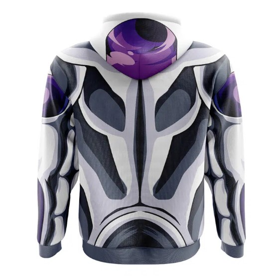 Dragon Ball Jackets - Frieza Dragon Ball Z Zip Hoodie Jacket