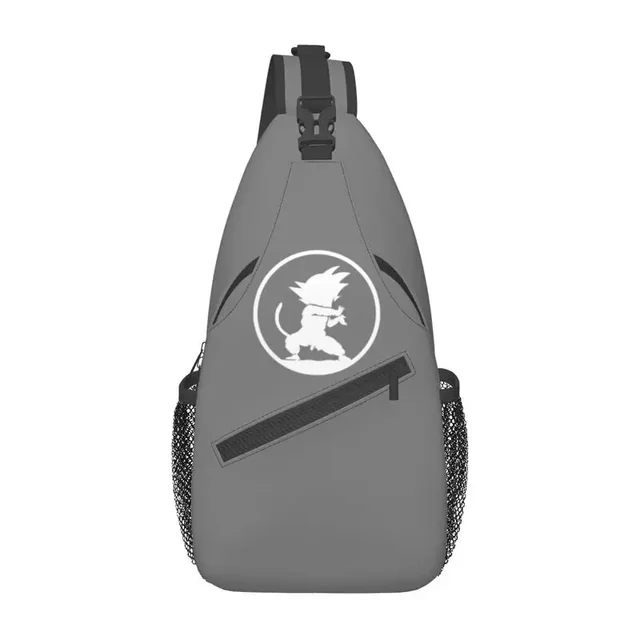 Dragon Ball Backpacks - Gokus Logo Crossbody Sling Backpack