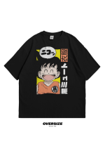 Dragon ball T-shirts - Dragon Ball Shirt with Young Goku and Kanji Design IP0212