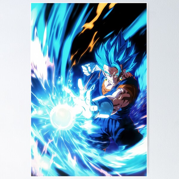 Vegito Blue: Warrior of the Gods Poster TPM2008