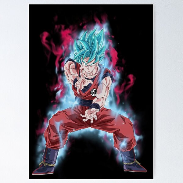 Goku Super Saiyan Blue Poster TPM2008