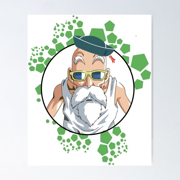 Master roshi dbz Poster TPM2008