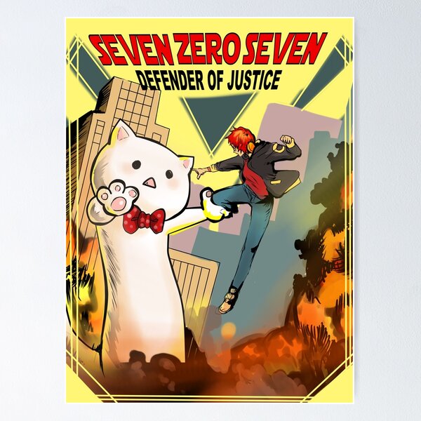 SEVEN ZERO SEVEN Mystic Messenger Collection Poster TPM2008