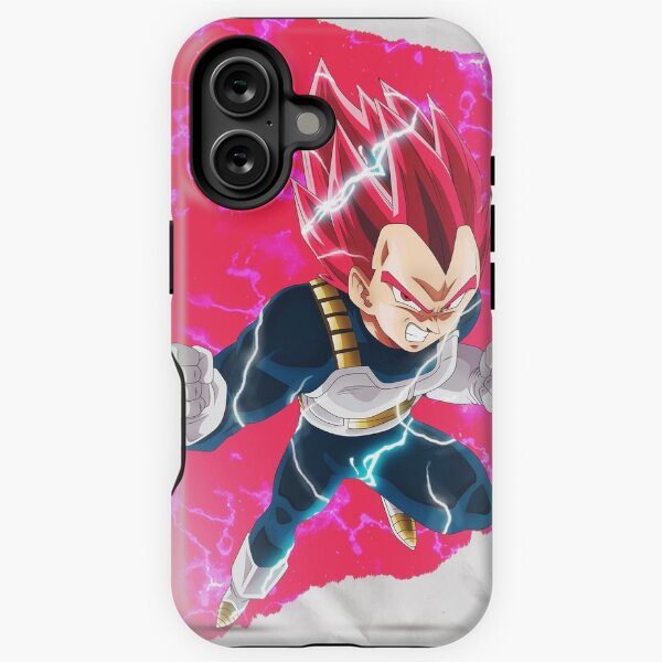Vegeta super saiyan god - Dragon ball Z - Case / Stickers iPhone Tough Case TPM2008