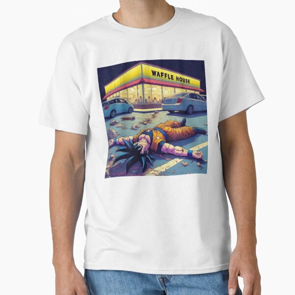 Goku Waffle House meme Classic T-Shirt TP12081