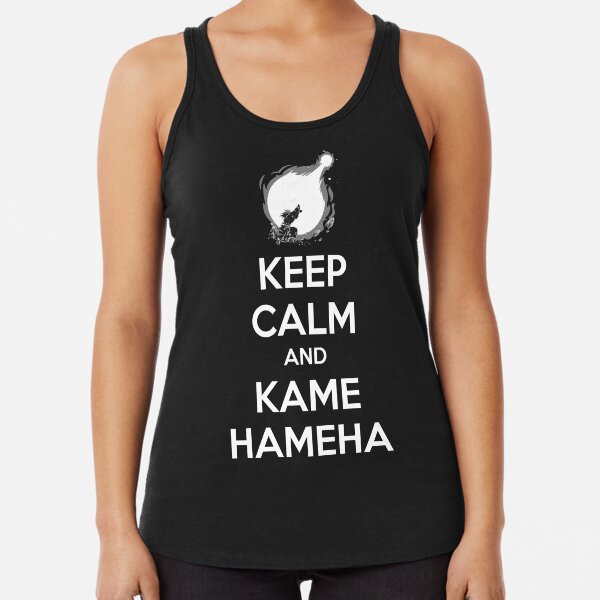 Keep Calm and Kamehameha Racerback Tank Top TPM2008
