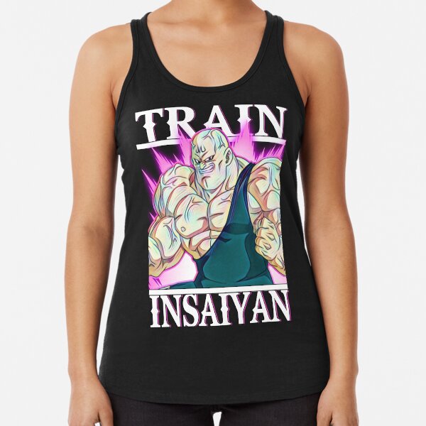 Train Insaiyan Spopovich DB/DBZ/DBGT/DBS  Racerback Tank Top TPM2008
