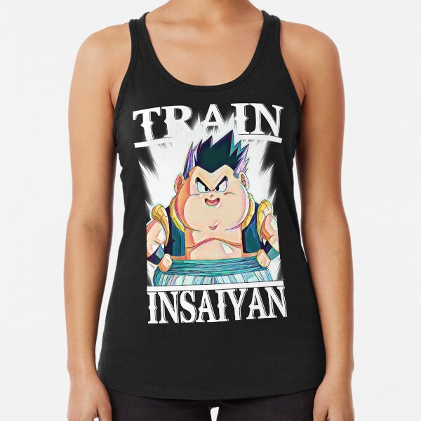 Train Insaiyan Fat Gotenks DB/DBZ/DBGT/DBS  Racerback Tank Top TPM2008