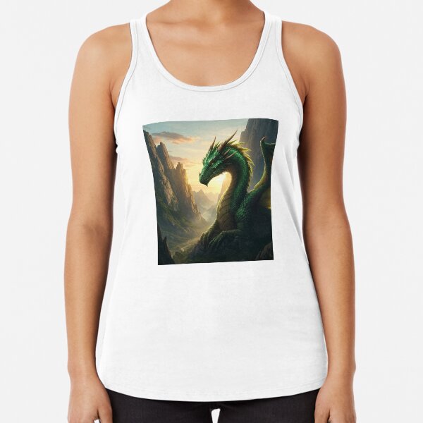 Green dragon  Racerback Tank Top TPM2008