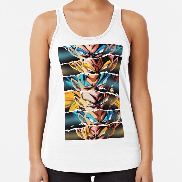 Dragon Ball Eyes Racerback Tank Top TPM2008