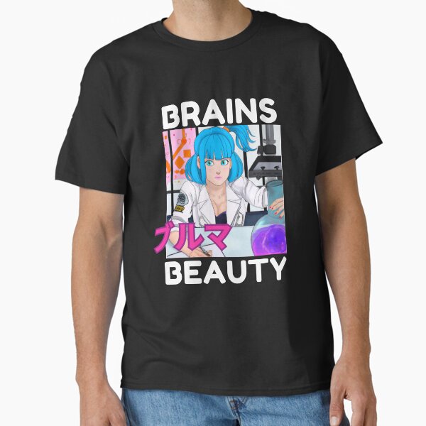 Bulma DBZ Brains and Beauty Classic T-Shirt  RB1909