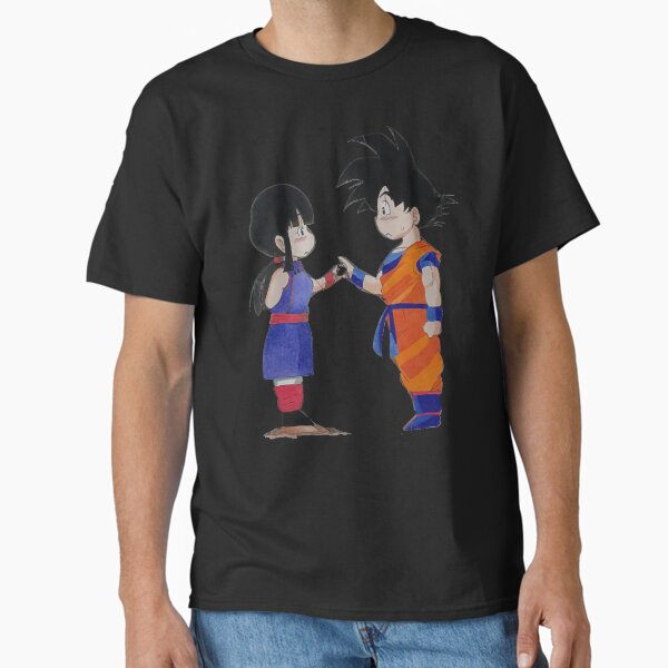 kid goku and chi chi design  Classic T-Shirt  RB1909