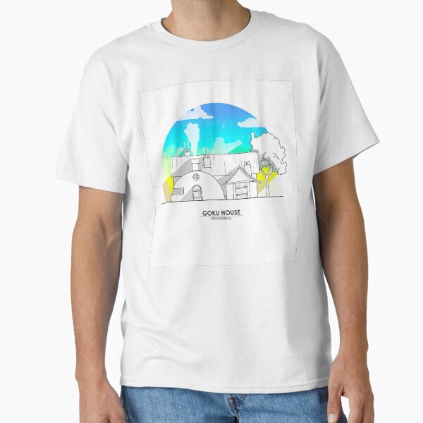 Anime Goku House Dragonball Classic T-Shirt  RB1909