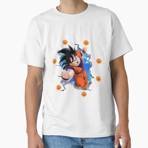 Goku and Dragon balls Classic T-Shirt  RB1909