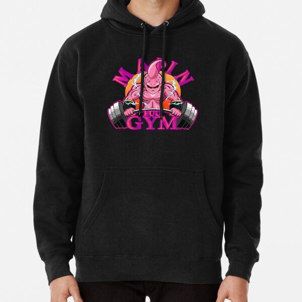 Majin Buu Gym - Dragonball Z Fitness Anime Design Pullover Hoodie RB1909