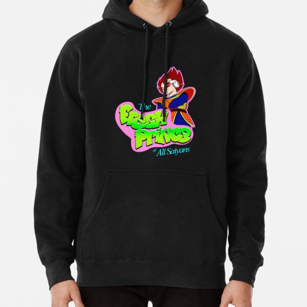 Fresh Saiyan Prince Vegeta  Pullover Hoodie RB 1909
