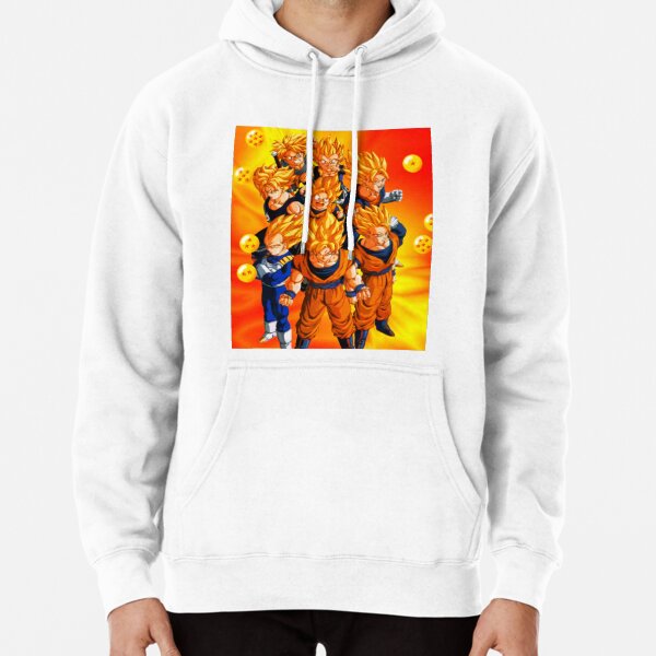 Anime Dragonball Saiya Form Pullover Hoodie RB 1909