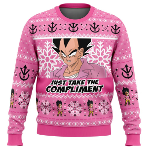 Badman Vegeta – Dragon Ball Z Ugly Christmas Sweater