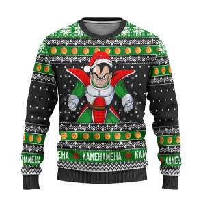 Saiyan Claus Vegeta – Dragon Ball Ugly Christmas Sweater