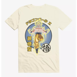 Dragon Ball T-shirt Super Saiyan Goku Power Design NTAN0502