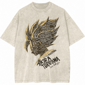 Akira Toriyama Tribute Acid-Washed T-Shirt